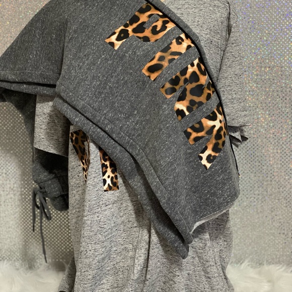 🔥New Victoria Secret Tee & Boy Friend Pant Set (Rare Limited Edition)🔥 - Picture 2 of 8